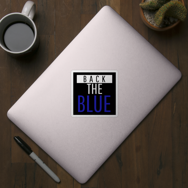 Back the Blue - Support Police by Hello Sunshine